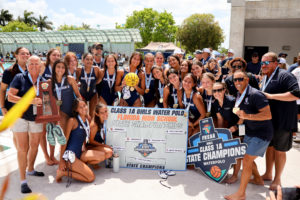 2025 Girls' Water Polo State Champions