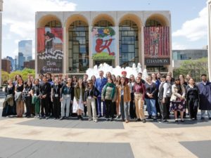 Theo Ciperski ‘23 competed in the 2023 English-Speaking Union (ESU) National Shakespeare Competition at Lincoln Center.