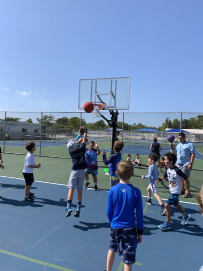 Students enjoying Gulliver Athletic Camps