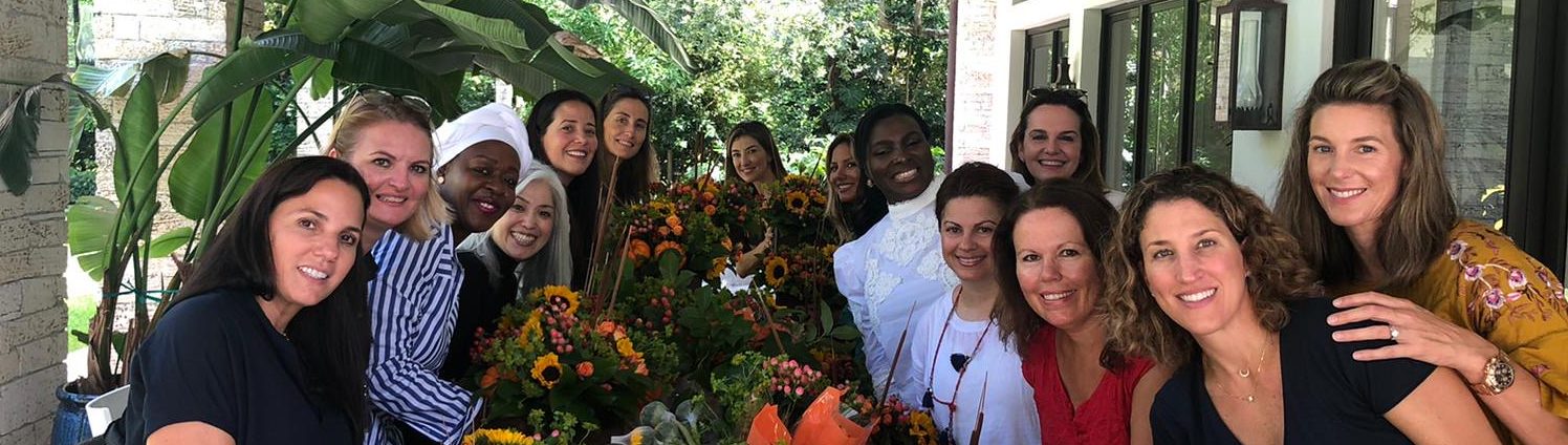 flower decorating party