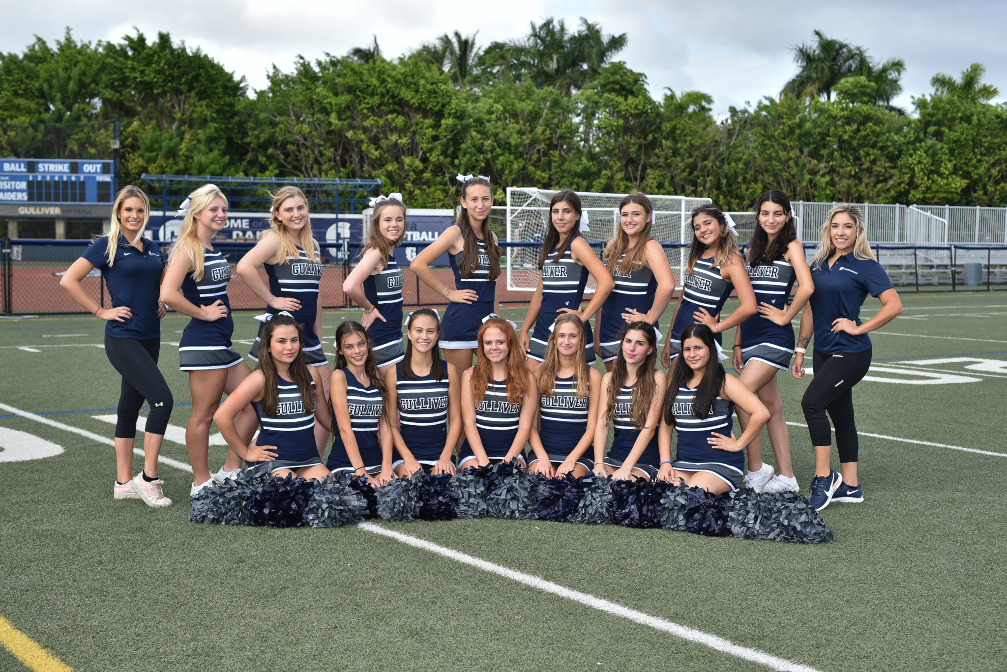 Cheerleading Varsity Girls Gulliver Prep
