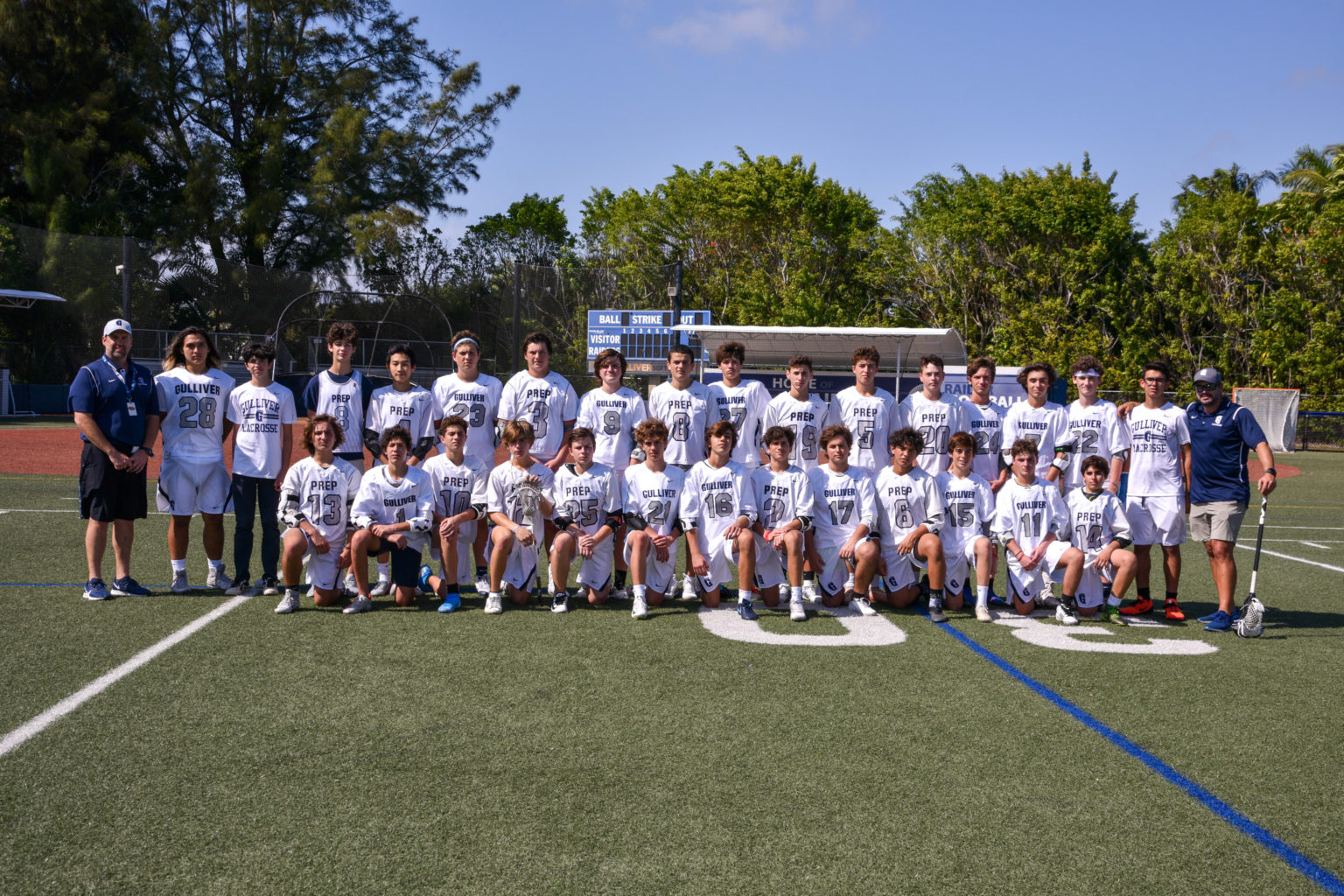 Gulliver Prep JV Boys Lacrosse Roster Miami Private Schools