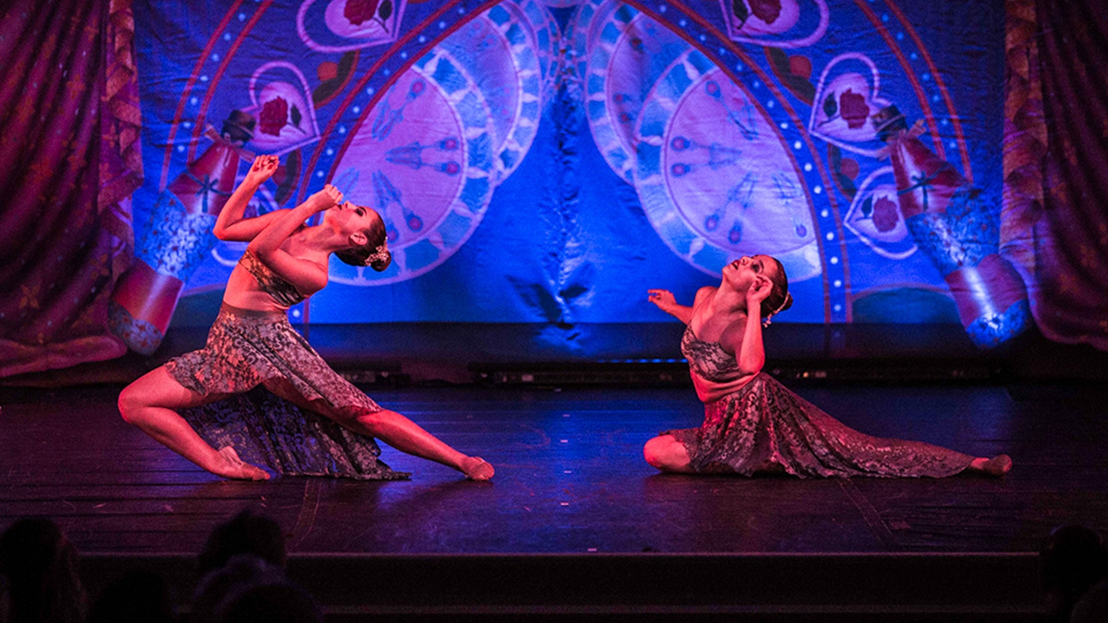 Upper school dancers