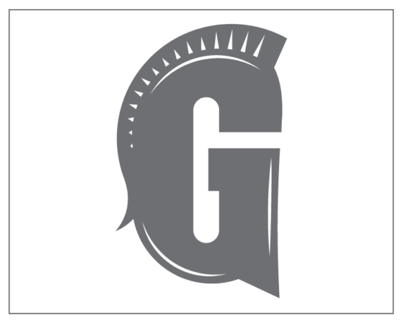 Raiders logo in gray
