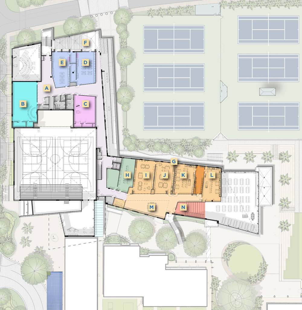 new campus layout