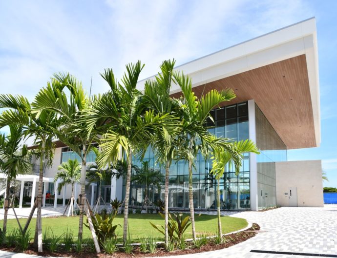 Center for Student life courtyard