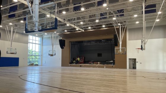 Photo of the Center for Student life gym