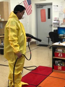 CBM disinfecting campuses