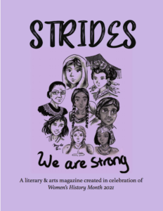 strides literary magazine cover