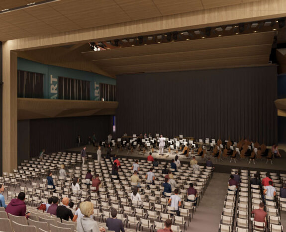 Arts Center theatre rendering