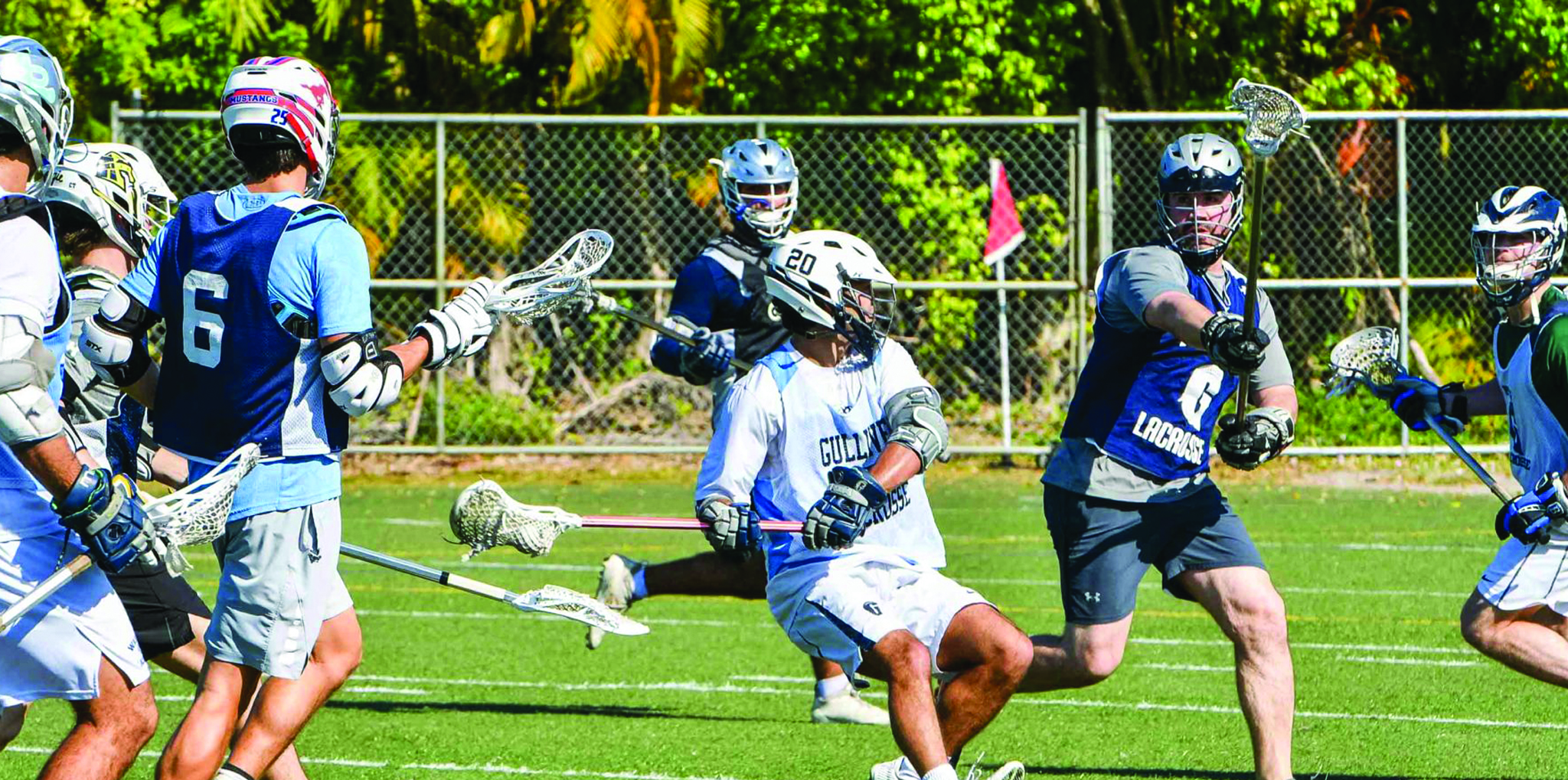 Boys lacrosse practice