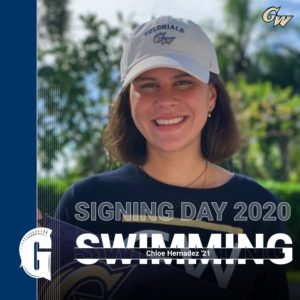 Chloe Hernandez '21 will attend George Washington University.