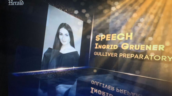 Ingrid Gruener '21 is a 2021 Silver Knight Award winner.