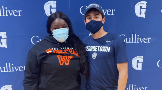 D’Shandra Perry and Daniel Hughes- 2020-21 Athletic Signees