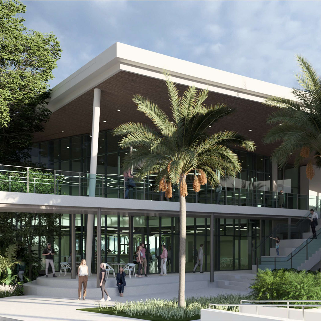 STEM Center rendering exterior